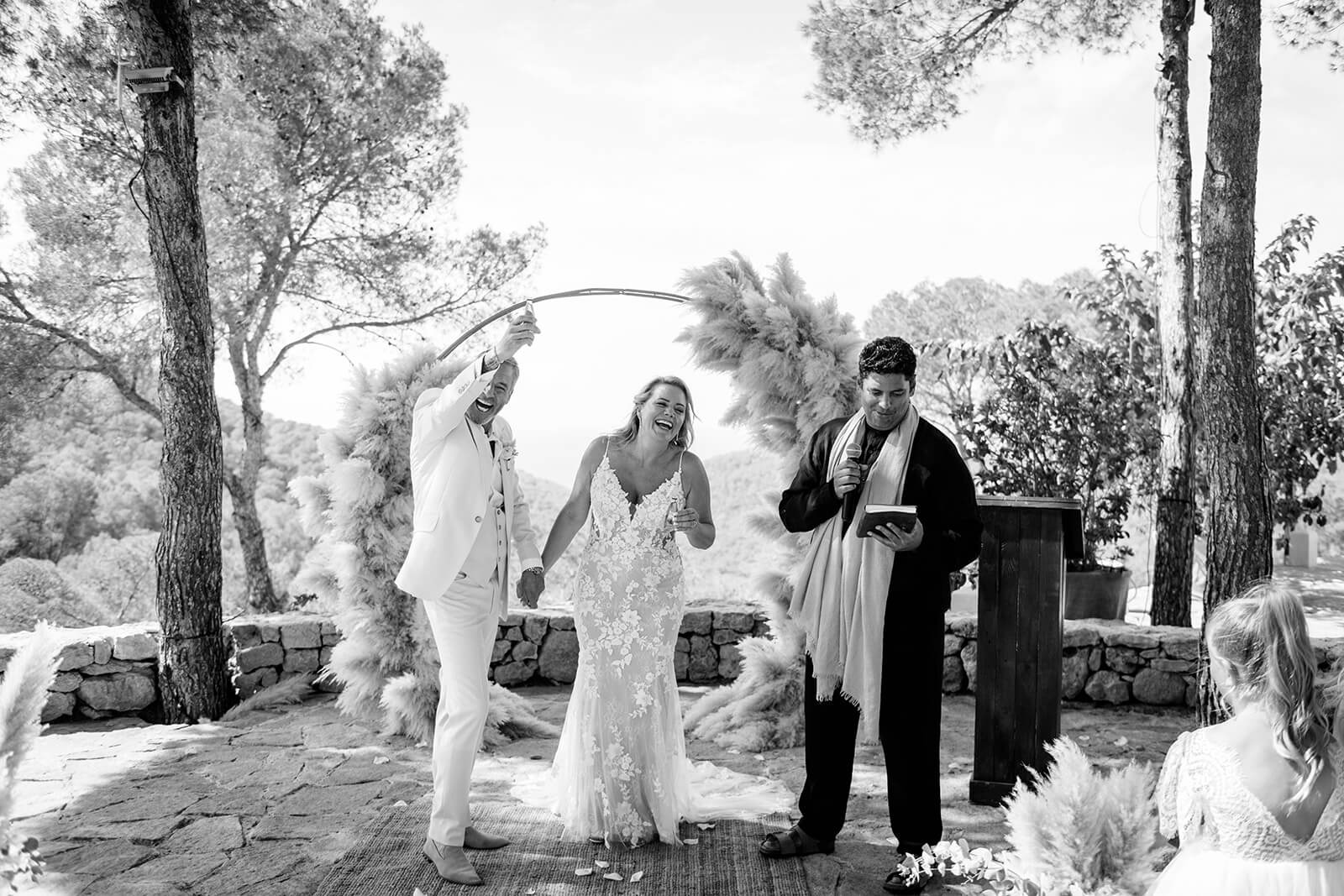 Ibiza Wedding Celebrant Wedding ceremony Paissa Den Bernat