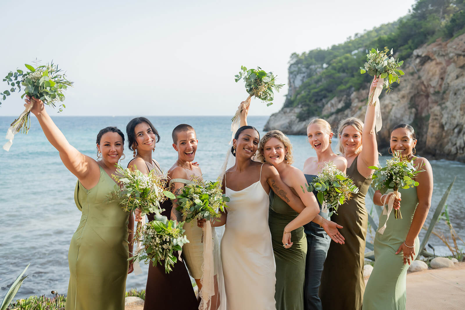 Amante Ibiza beach wedding by Gypsy Westwood.